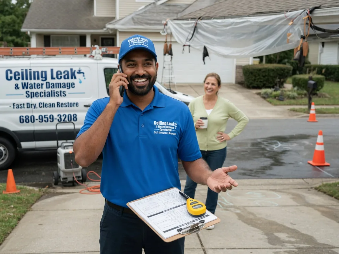 Ceiling Leak Cleanup West Pawlet, VT FAQs